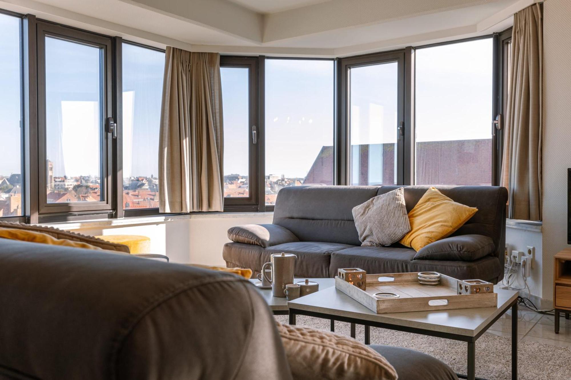 Huswell - Spacious & Modern Sea View Apartment With Garage Ostend Exterior photo
